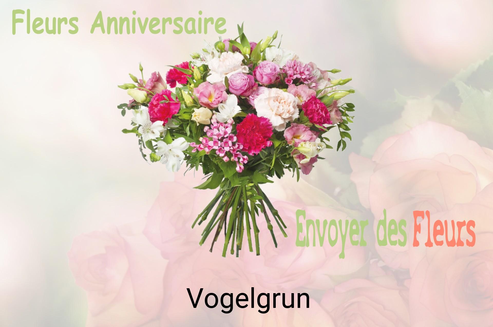 Bouquet de fleurs d’anniversaire livré à Vogelgrun